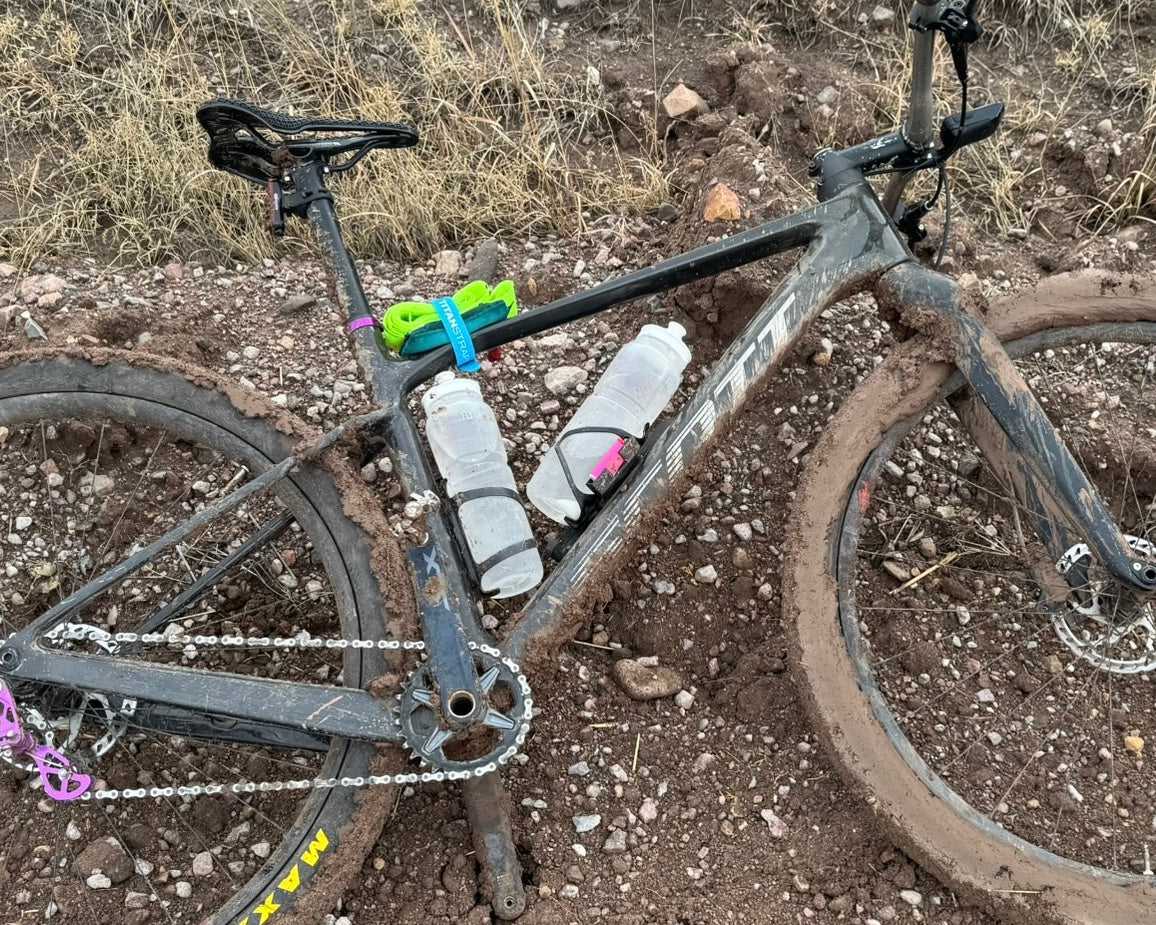 bic(ycle) holder. hard mounted lighter for 2-bolt bottle cage