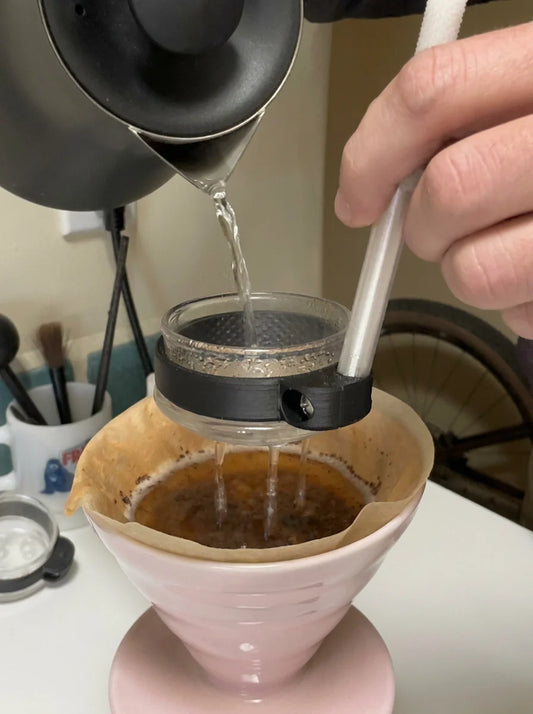 drip controller. dynamic glass pouring diffuser