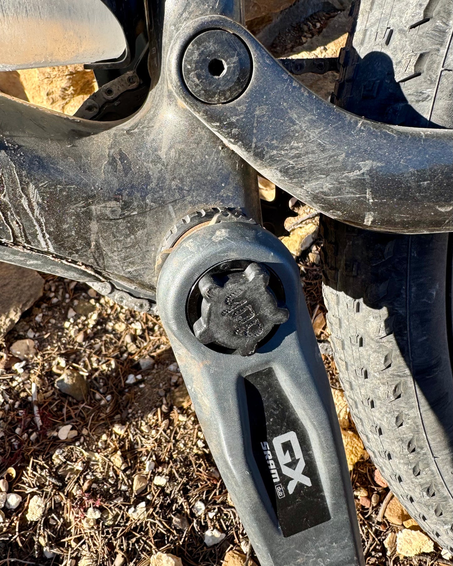 pawt.system düb kit - integrated bicycle pot and lighter storage solution for sram dub spindle