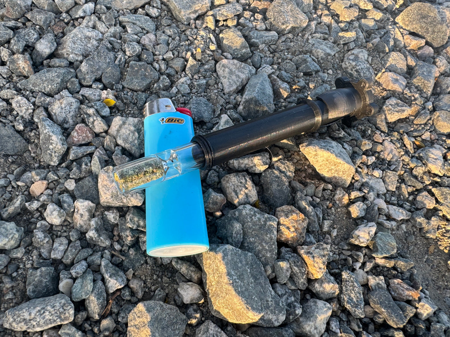 düb tube v1.1 - one-hitter storage inside crankset spindle [SRAM DUB & Shimano 24 mm compatible]